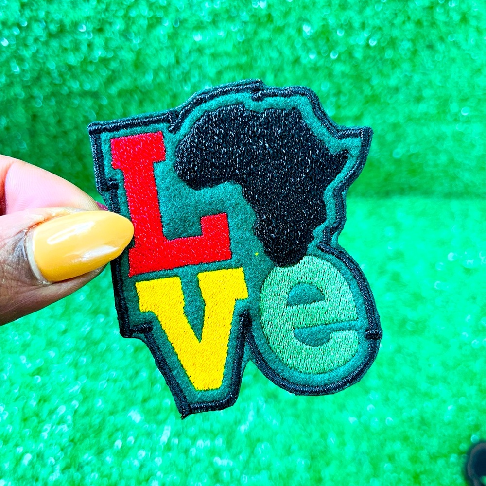 LOVE Africa Iron-On Patch